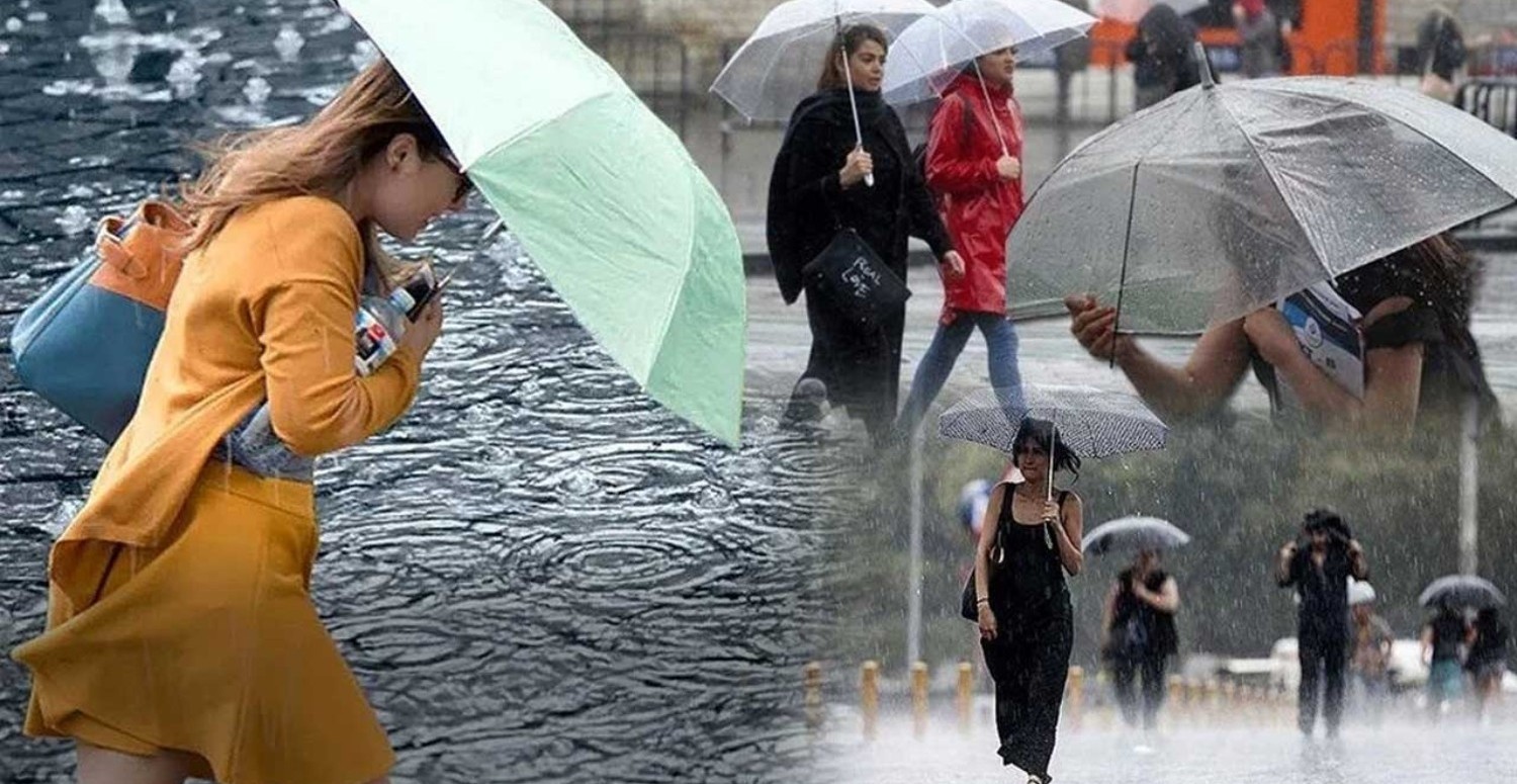 Meteoroloji'den birçok il için sağanak yağış uyarısı