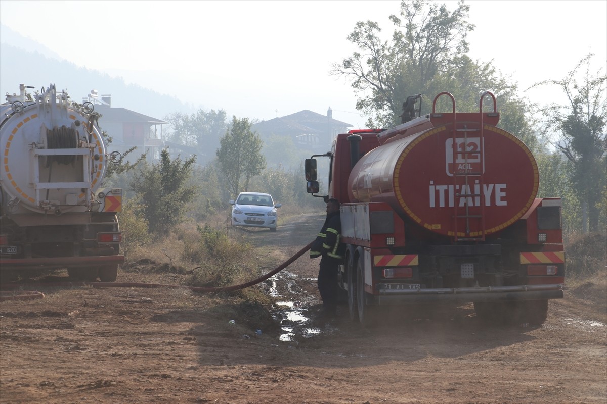 Çankırı'daki Orman Yangınına Hızla Müdahale Devam Ediyor