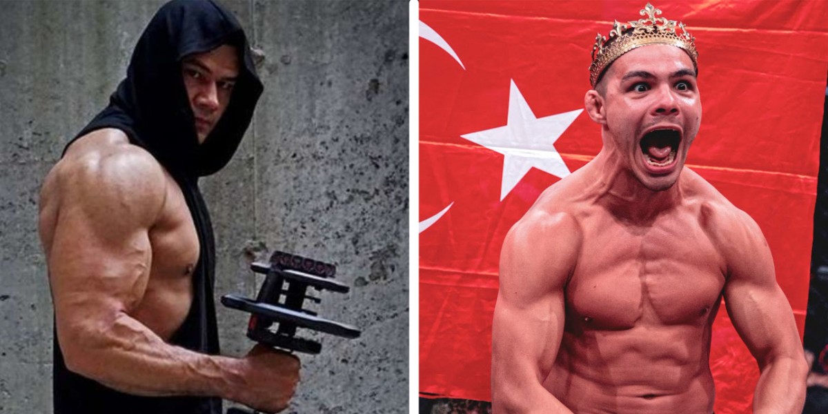 vücut geliştirmeci Savaş Cebeci ile MMA dövüşçüsü Kaan Kazgan