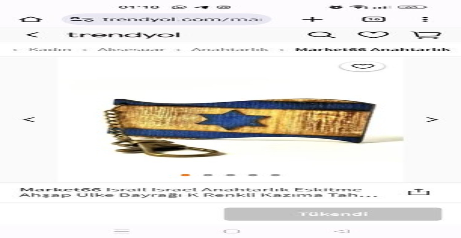 Trendyol'un Filistin sansürün