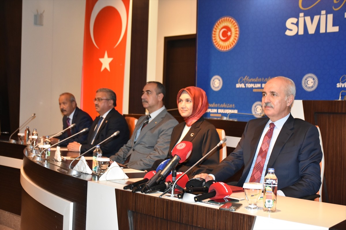 Türkiye Büyük Millet Meclisi Başkanı Numan Kurtulmuş, Afyonkarahisar’da Sivil Toplum Kuruluşu...