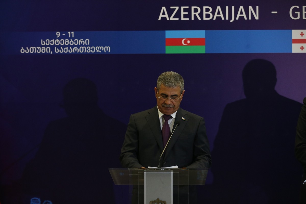 Gürcistan'ın Batum kentinde Türkiye-Gürcistan-Azerbaycan Savunma Bakanları 11. Toplantısı...