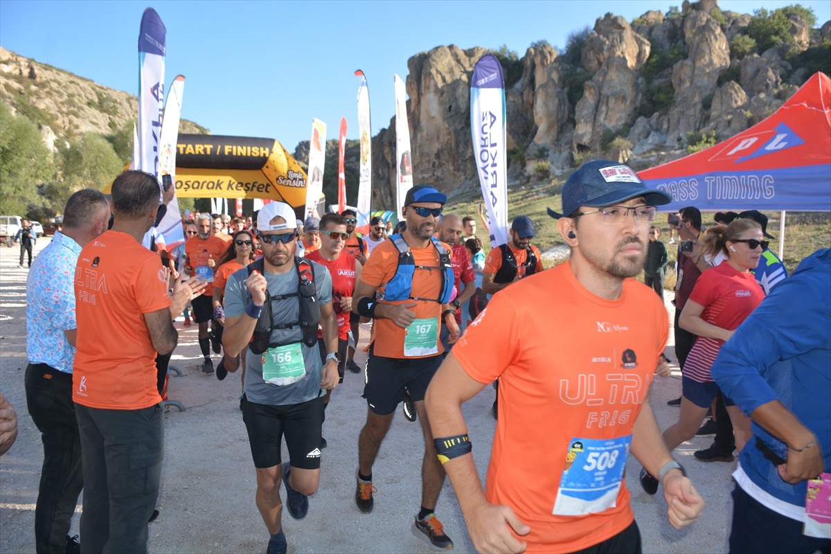 Afyonkarahisar'da 9 ülkeden 850 sporcunun katılımıyla gerçekleştirilen Arnica 10. Frig Ultra...