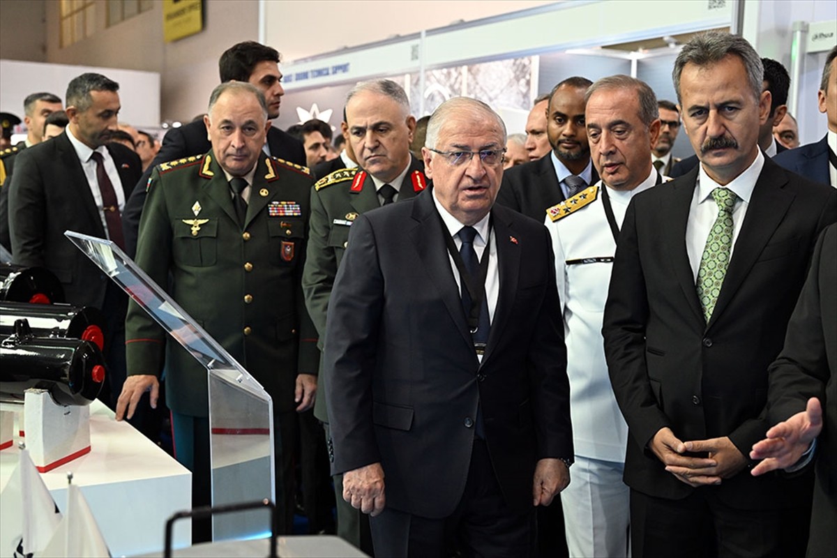 Azerbaycan'ın başkenti Bakü'de 4. Uluslararası Savunma Fuarı (ADEX 2024) açıldı.Azerbaycan...