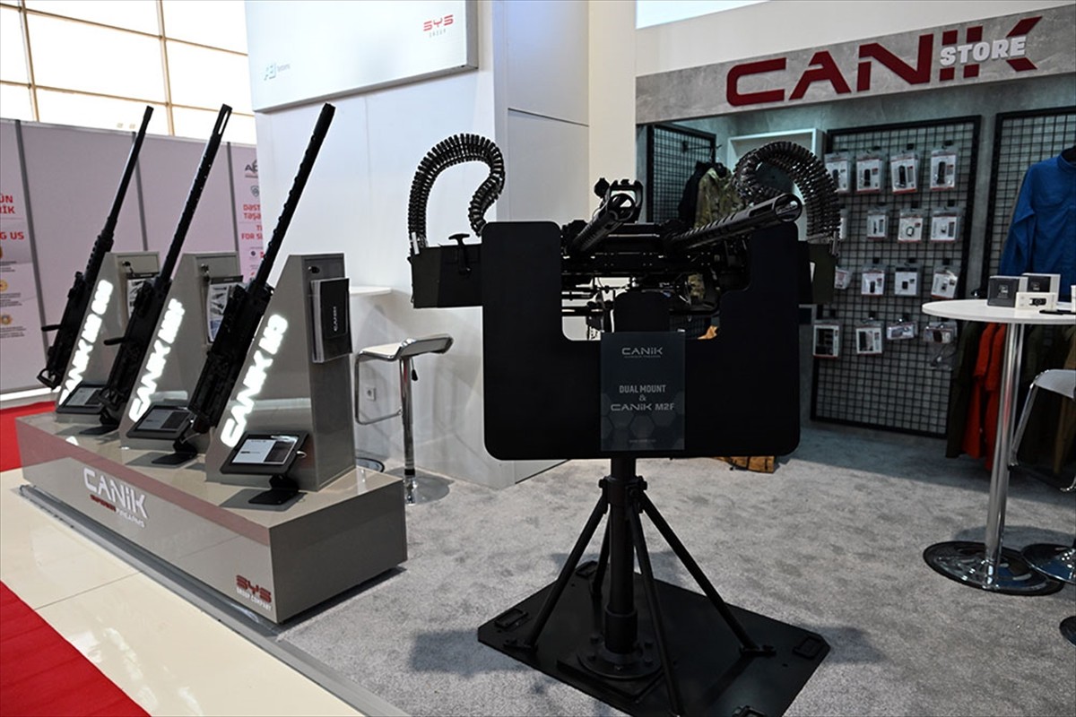 Azerbaycan'ın başkenti Bakü'de 4. Uluslararası Savunma Fuarı (ADEX 2024) açıldı.Azerbaycan...