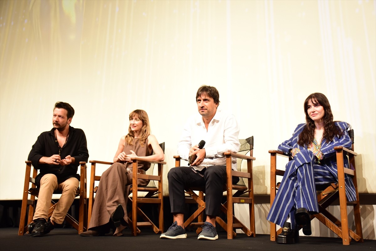 61. Uluslararası Antalya Altın Portakal Film Festivali kapsamında, "Savrulan Zaman" filminin...