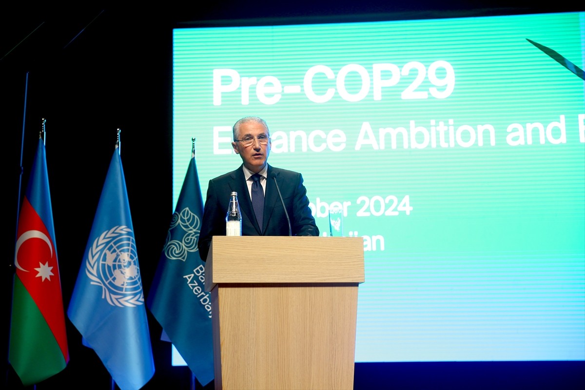 Bakü'de, Azerbaycan'ın 11-22 Kasım tarihlerinde ev sahipliği yapacağı Birleşmiş Milletler (BM)...