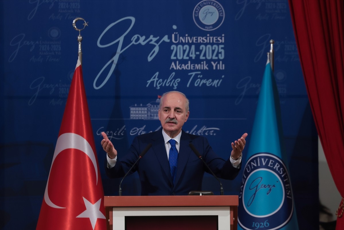 TBMM Başkanı Numan Kurtulmuş, Gazi Üniversitesi 2024-2025 Akademik Yılı açılışı dolayısıyla...