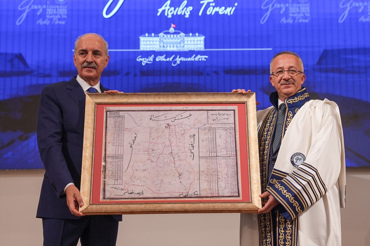 TBMM Başkanı Numan Kurtulmuş, Gazi Üniversitesi 2024-2025 Akademik Yılı açılışı dolayısıyla...