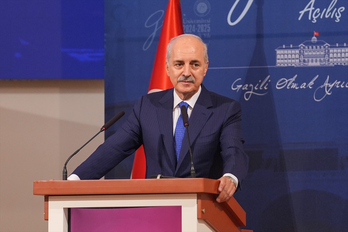 TBMM Başkanı Numan Kurtulmuş, Gazi Üniversitesi 2024-2025 Akademik Yılı açılışı dolayısıyla...