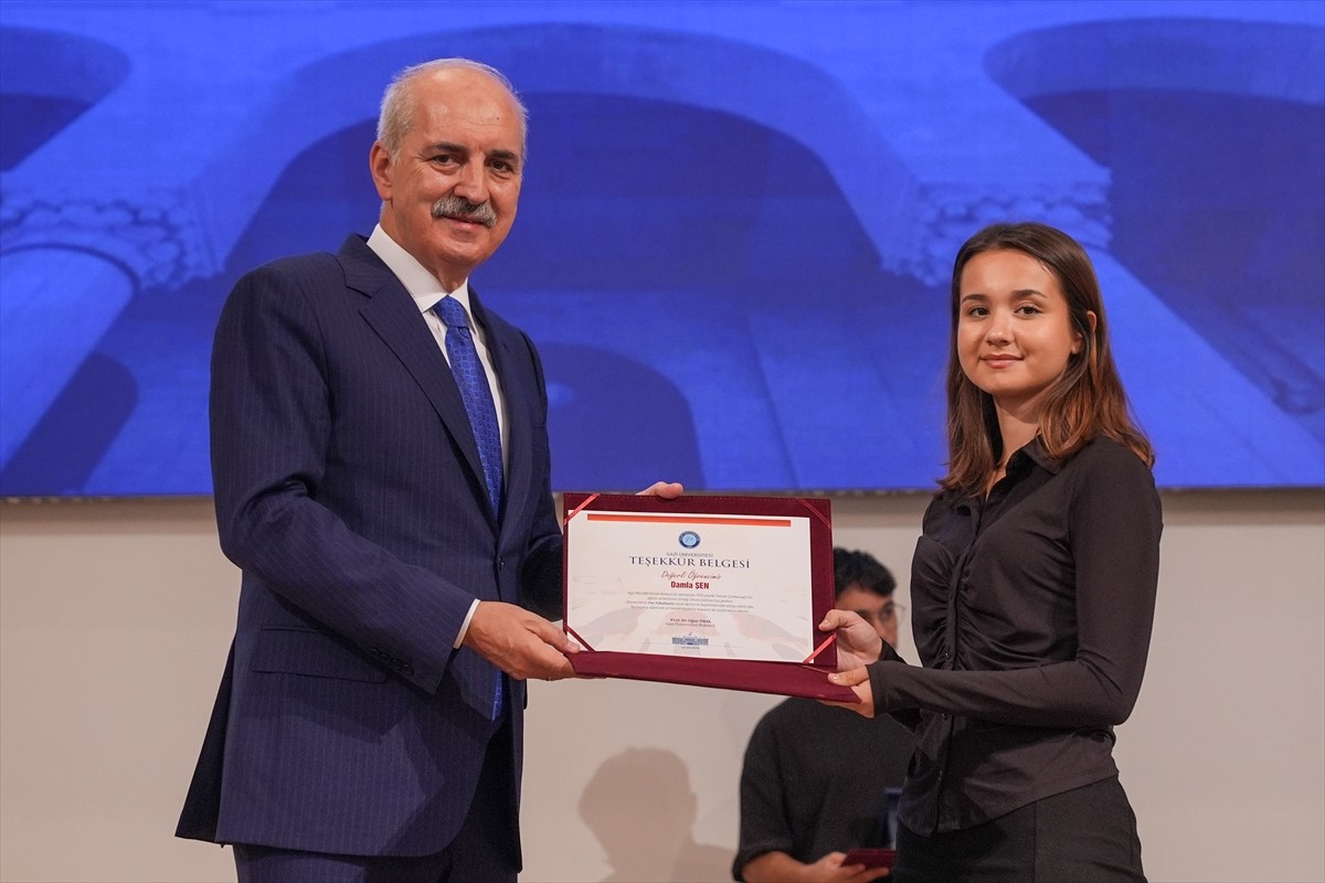 TBMM Başkanı Numan Kurtulmuş, Gazi Üniversitesi 2024-2025 Akademik Yılı açılışı dolayısıyla...