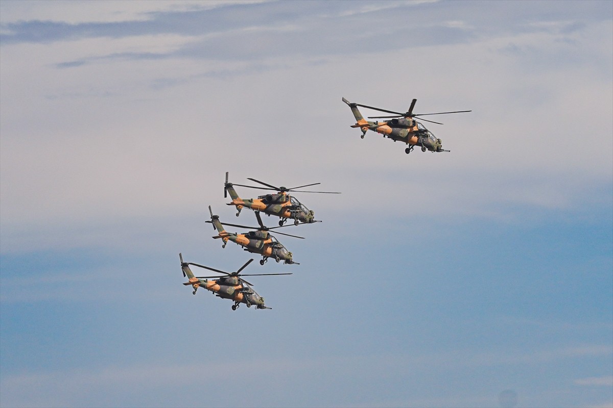 Türk Silahlı Kuvvetlerinin (TSK) ateş gücünün sergilendiği "Ateş Serbest- 2024" faaliyetinde...