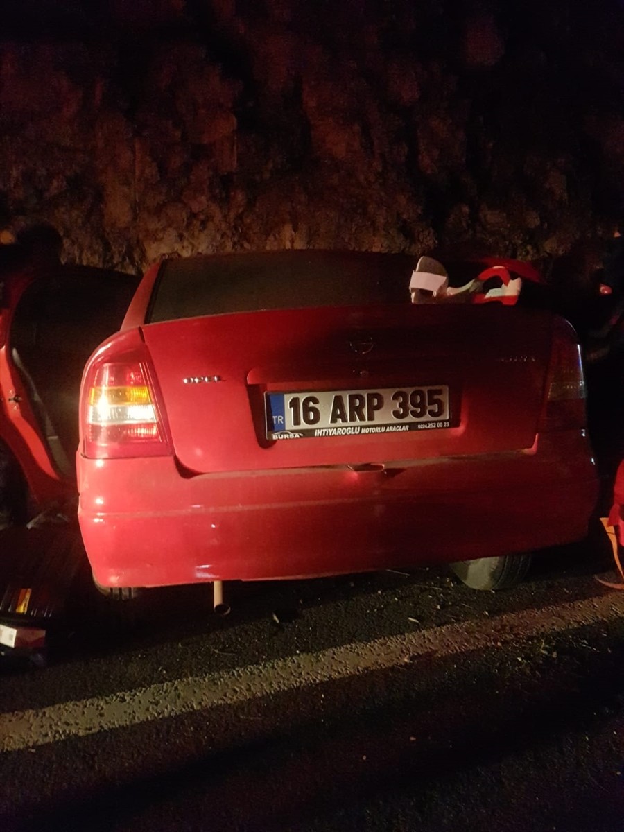Bursa'nın Kestel ilçesinde geçirdiği trafik kazasında yaşamını yitiren sürücü ile bir gün önce...