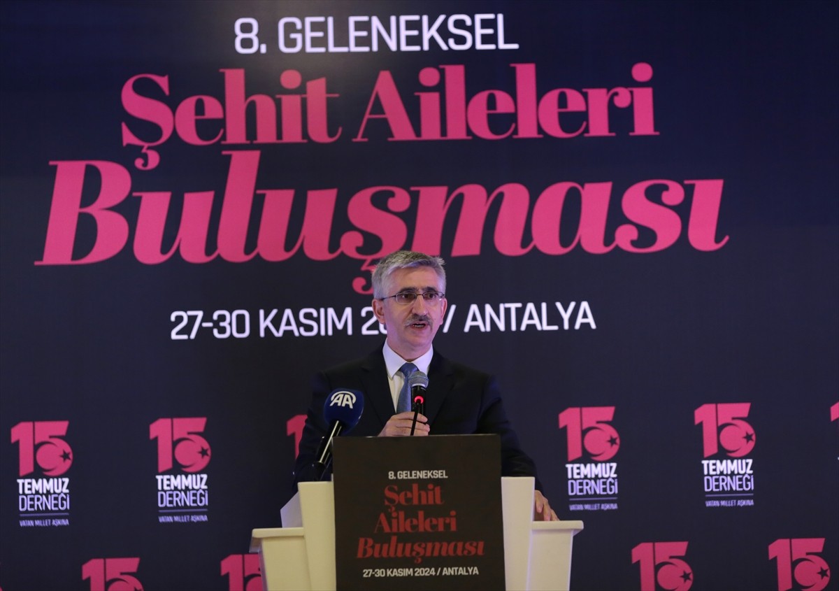15 Temmuz Derneği tarafından bu yıl 8'incisi düzenlenen Şehit Aileleri Buluşması programı...