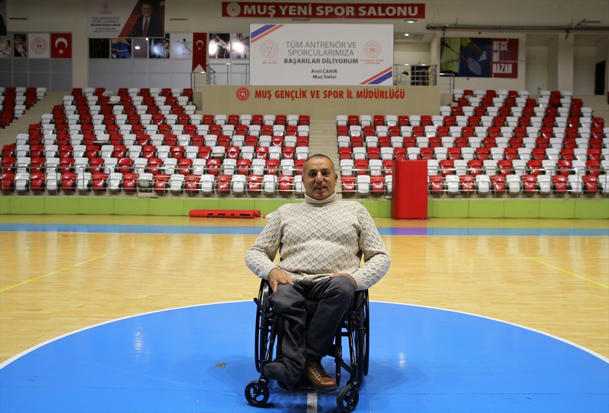 Muş'ta yaşayan bedensel engelli Bedri Korkmaz, "Engellinin sporla ne işi olur?" diyenlere...